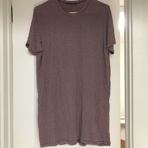 Brandy Melville stripped shirt dress